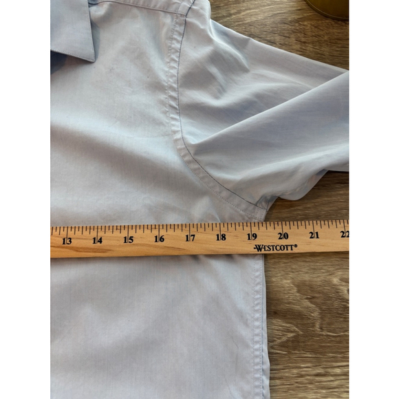 The Kooples Adjusted Button Down Shirt Light Blue Men's Size Small - Picture 6 of 9